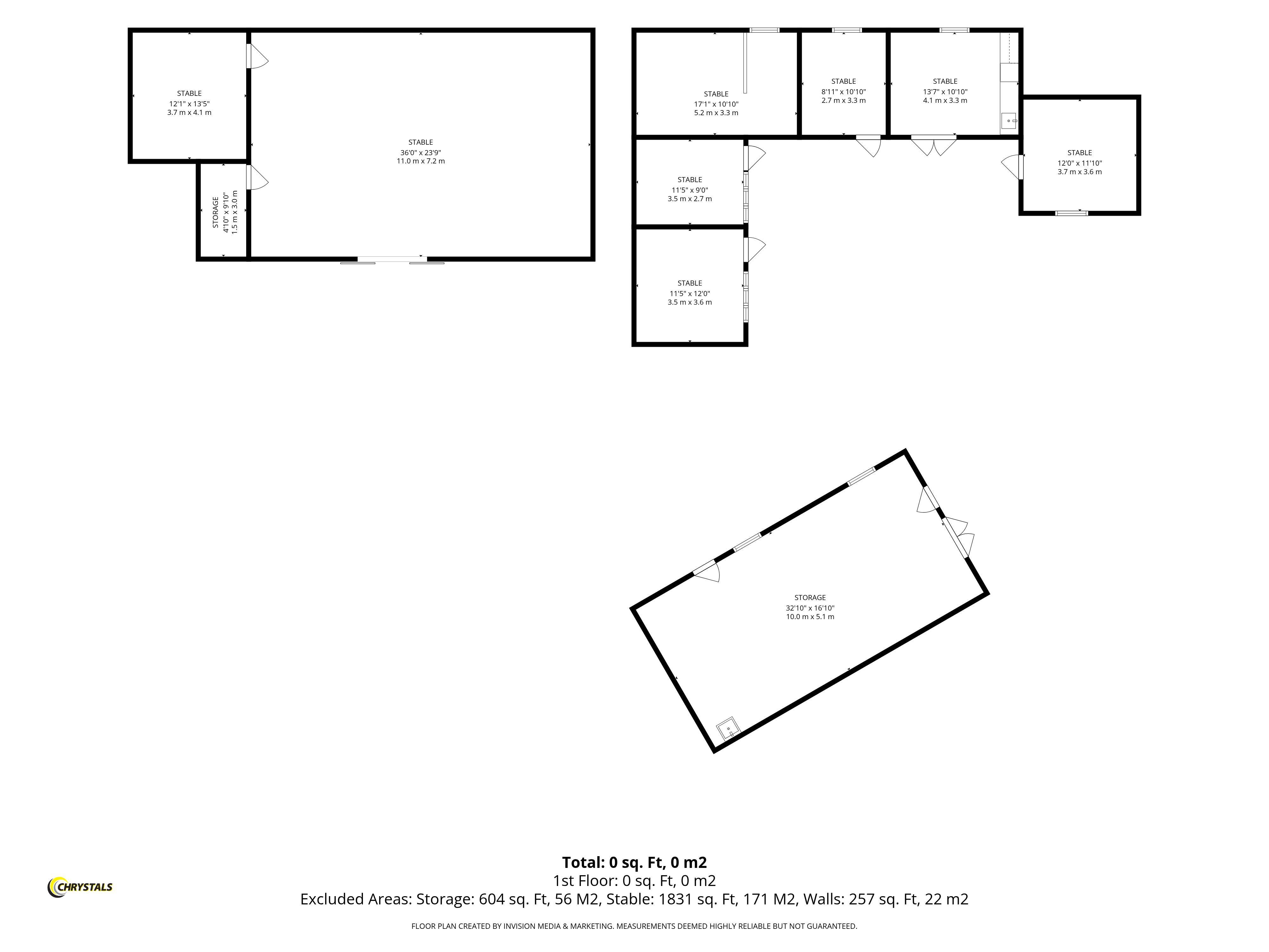 Floorplan - Lhannon Shee, School Lane, Santon IM4 1EG. - Plan 2 of 2