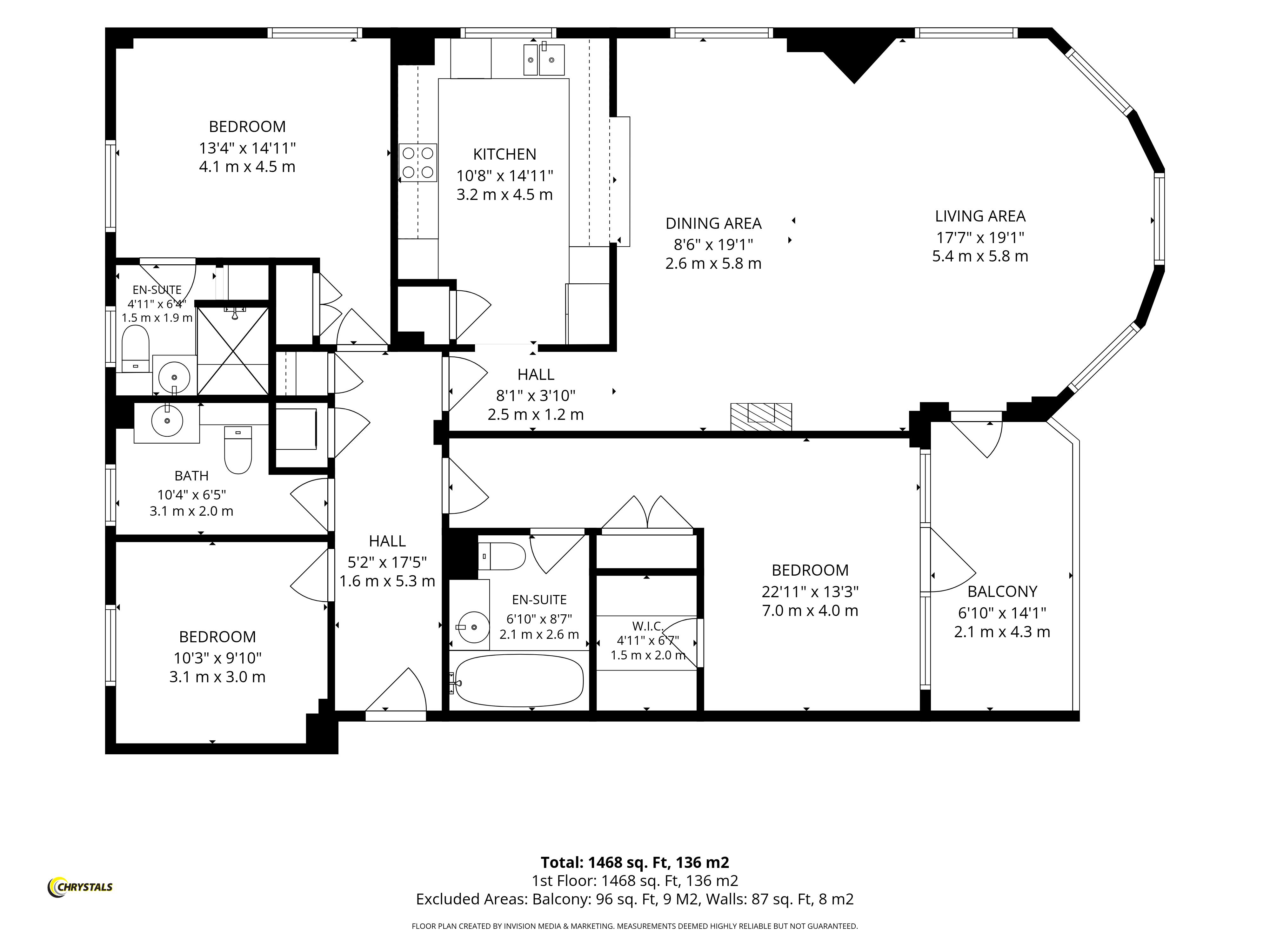 Floorplan - 5 Imperial Heights, The Promenade, Port Erin IM9 6LH. - Plan 1 of 1