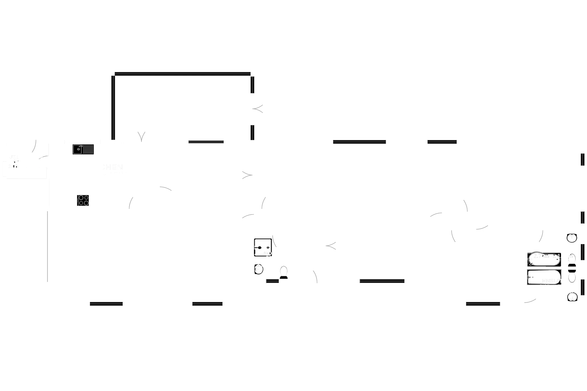 Floorplan - 5 River Court, Strang Road, Union Mills. - Plan 1 of 1
