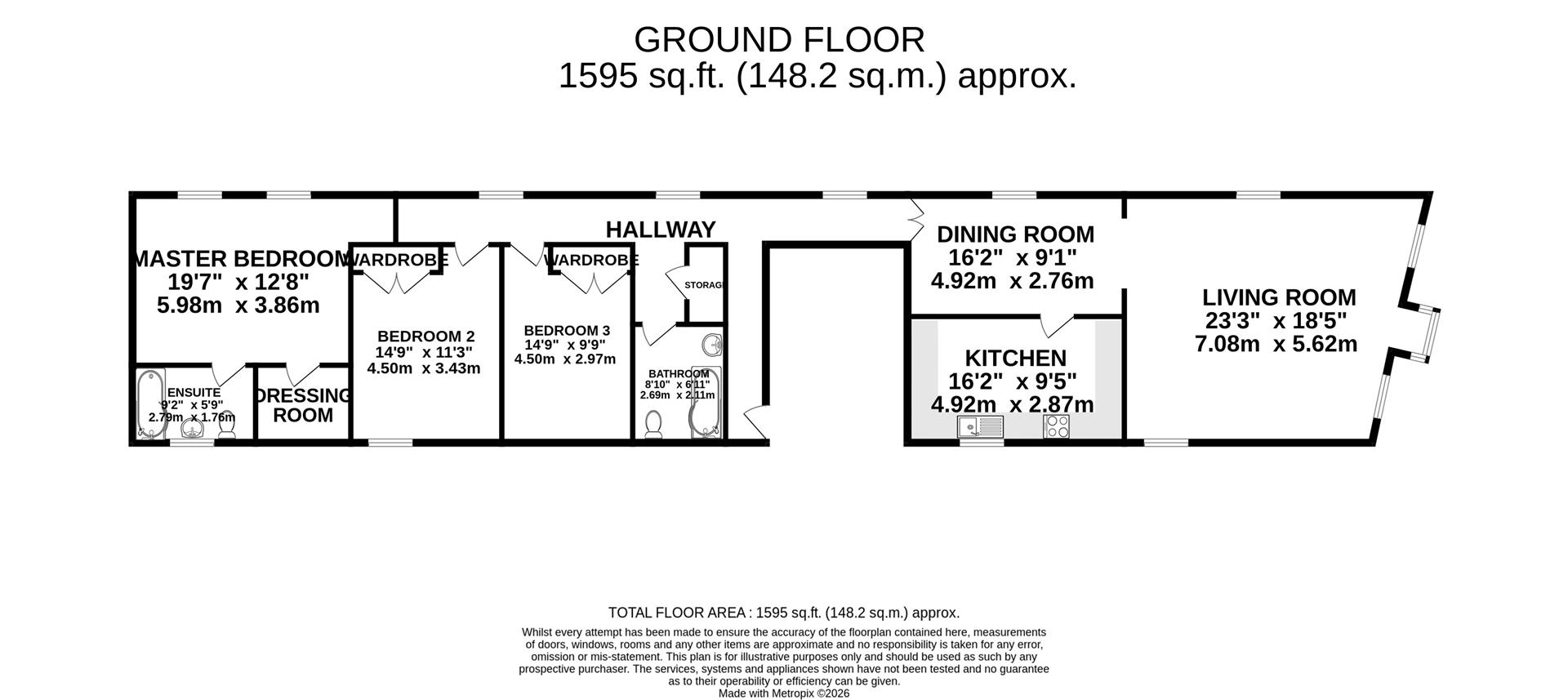Floorplan - 4 Thurwood Place, 26 West Quay Ramsey. - Plan 1 of 1