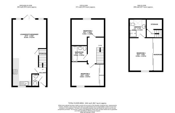 Floorplan - 12 Oak Park Ballawattleworth Estate, Peel. - Plan 1 of 1