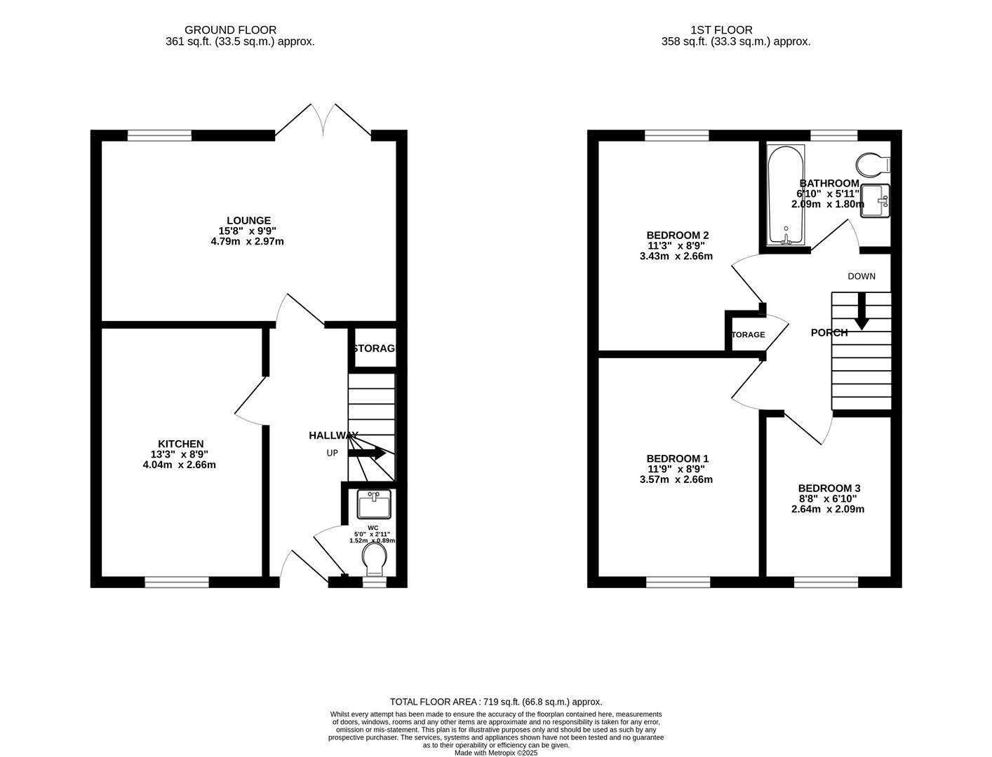 Floorplan - 13 Birch Drive Peel. - Plan 1 of 1