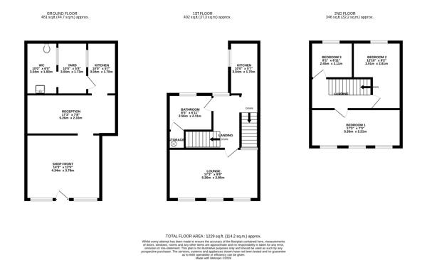 Floorplan - Kingsley House, 35 Factory Lane Peel. - Plan 1 of 1