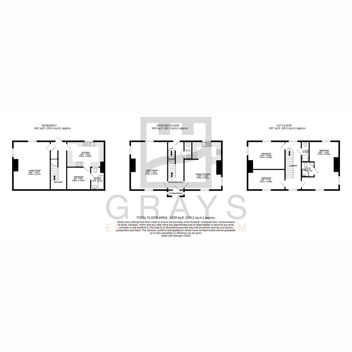 Floorplan - West Baldwin, Isle Of Man, IM4 5, Glen Vine. - Plan 1 of 1