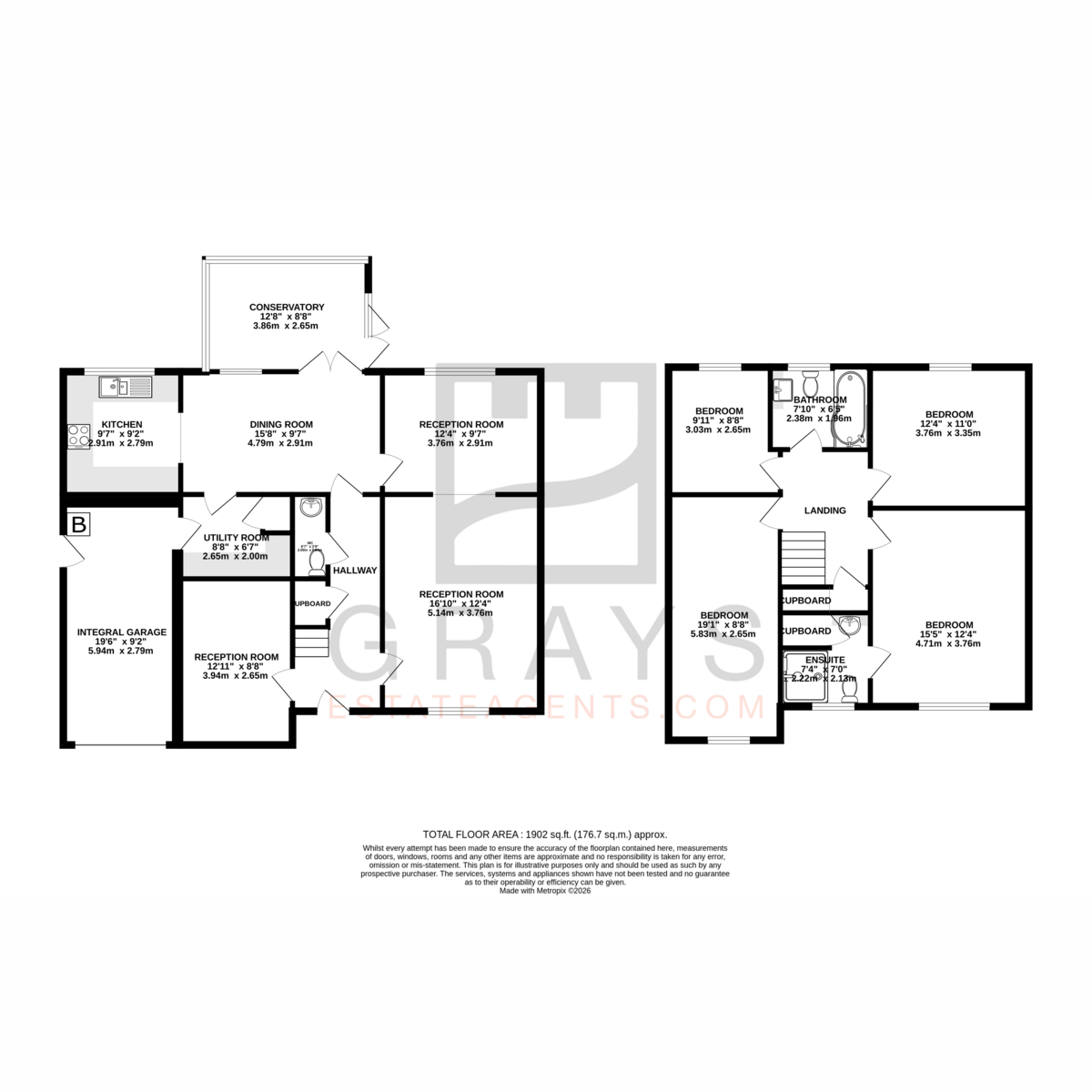 Floorplan - St. Patrick's View, Isle Of Man, IM5 1, Peel. - Plan 1 of 1