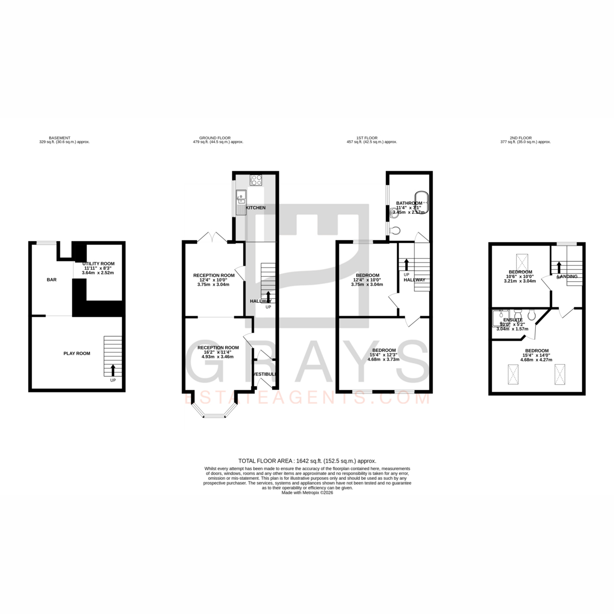 Floorplan - Richmond Grove, Isle Of Man, IM1 3. - Plan 1 of 1