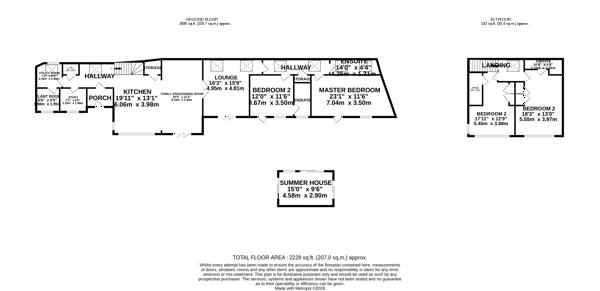 Floorplan - Thie Ollee, Bollyn Road Ballaugh. - Plan 1 of 1