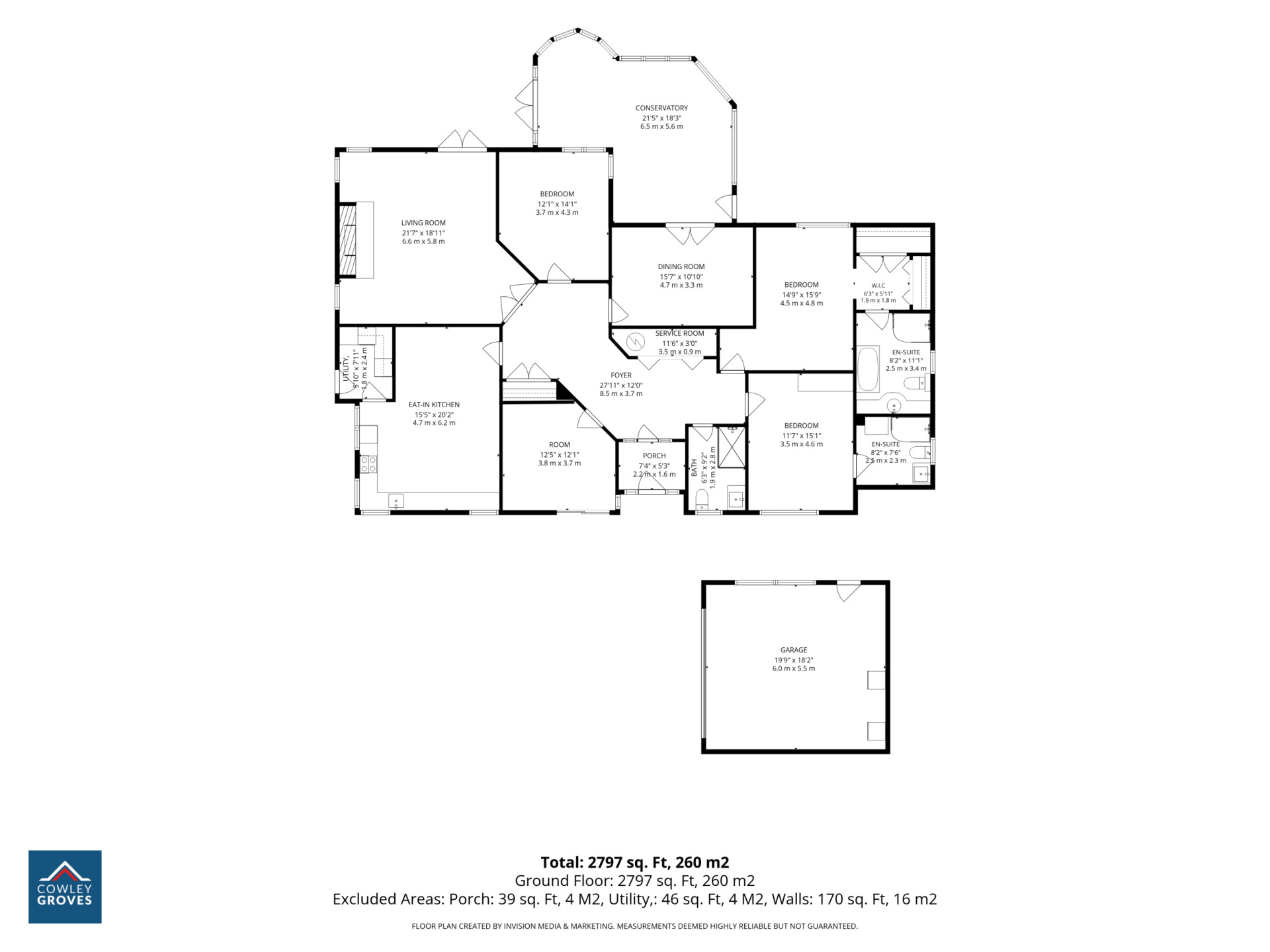 Floorplan - 18 Queens Valley, Ramsey, IM8 1NG. - Plan 1 of 1