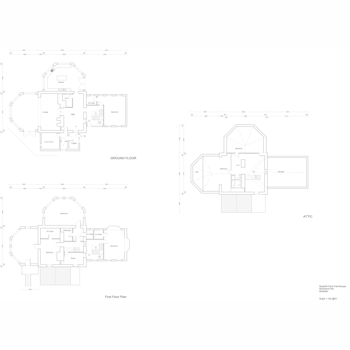 Floorplan - Richmond Hill, Douglas, Isle Of Man, IM4 1. - Plan 1 of 1
