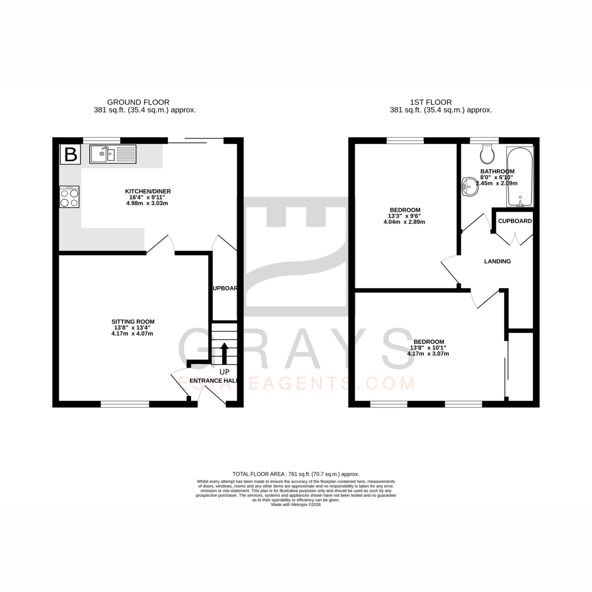 Floorplan - McLeods Field, Isle Of Man, IM5 1, Peel. - Plan 1 of 1