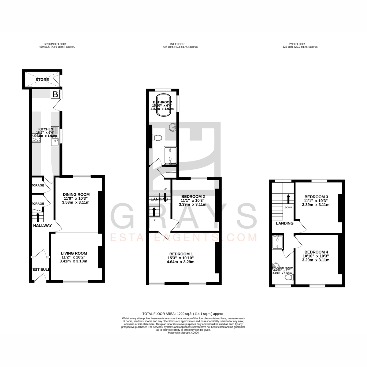 Floorplan - Church Street, Isle Of Man, IM5 1. - Plan 1 of 1