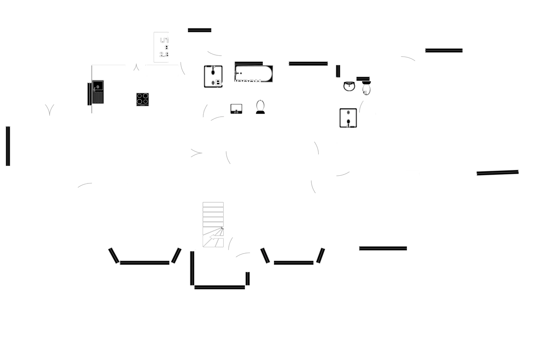 Floorplan - 2 Hague Walk, Onchan. - Plan 1 of 2