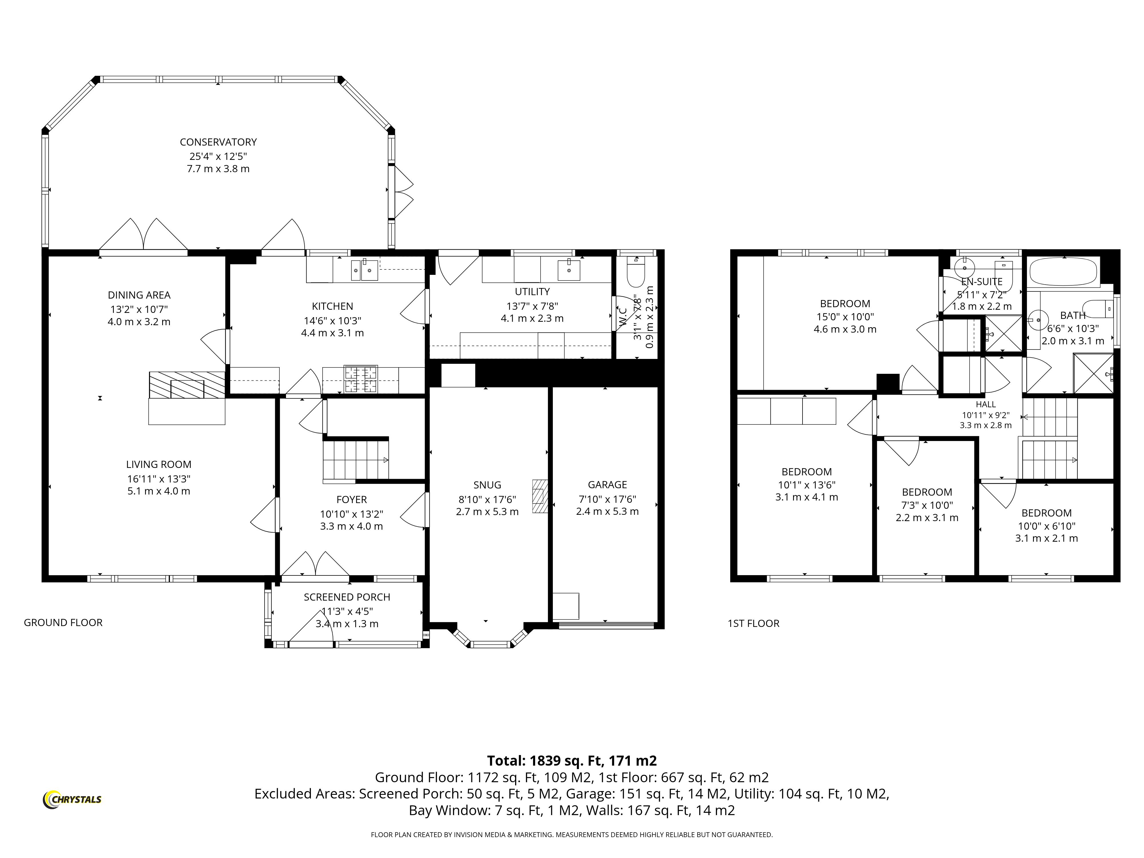 Floorplan - 16 Ashlar Drive, Union Mills IM4 4LL. - Plan 1 of 1