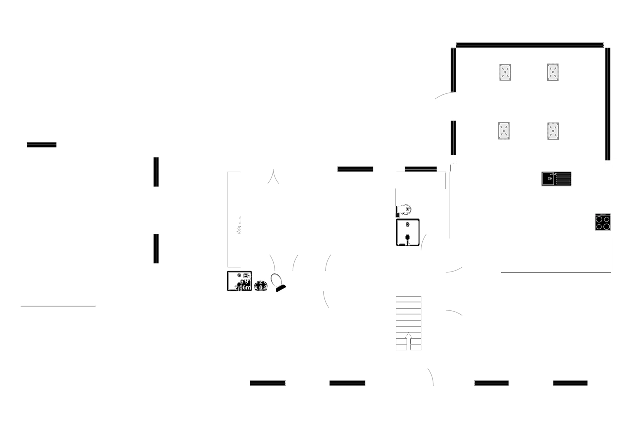 Floorplan - The Cottage, 39 Vicarage Park, Douglas. - Plan 1 of 2