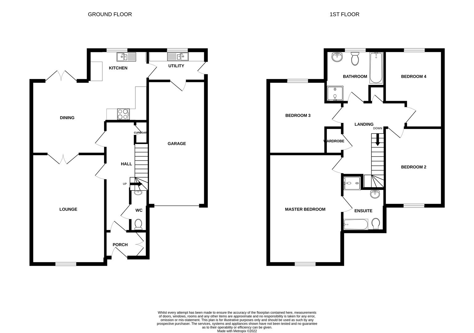 Floorplan - 1 Poulsom Avenue The Meadows, Castletown. - Plan 1 of 1
