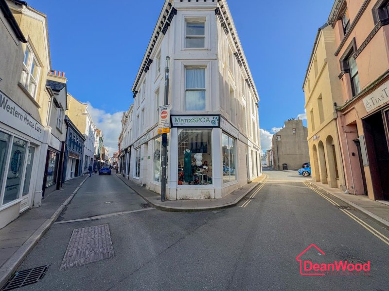 FOR SALE BY PUBLIC AUCTION, Flat 3 The Cornerhouse, Michael Street/Douglas Street, Peel, Isle Of Man.