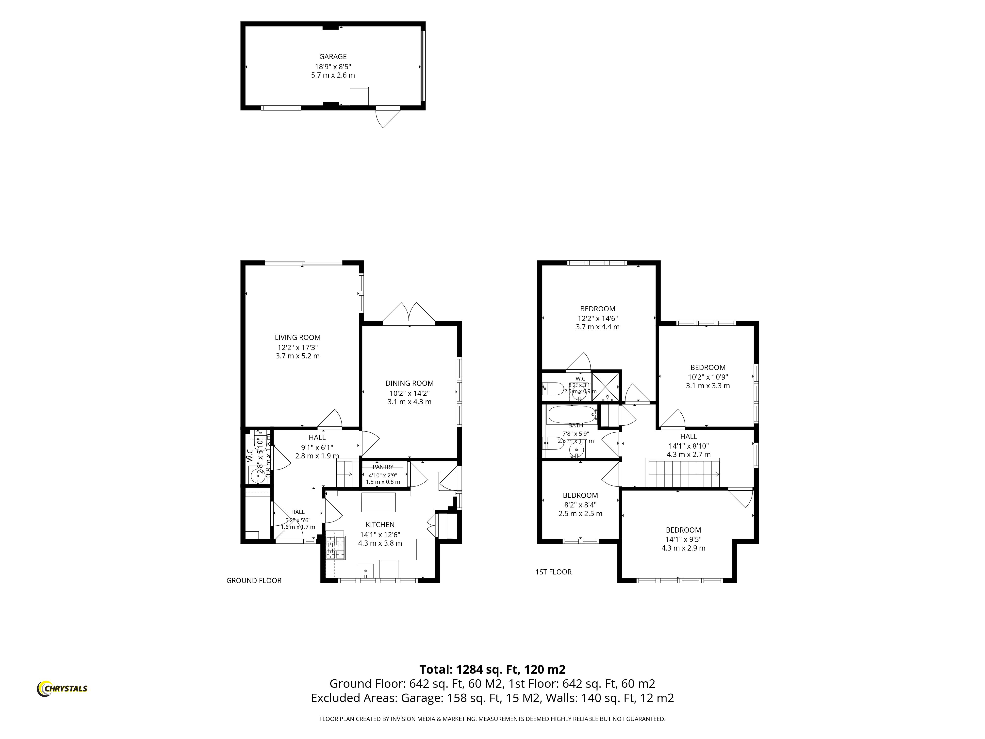 Floorplan - 25A Whitebridge Road, Onchan IM3 4HJ. - Plan 1 of 1