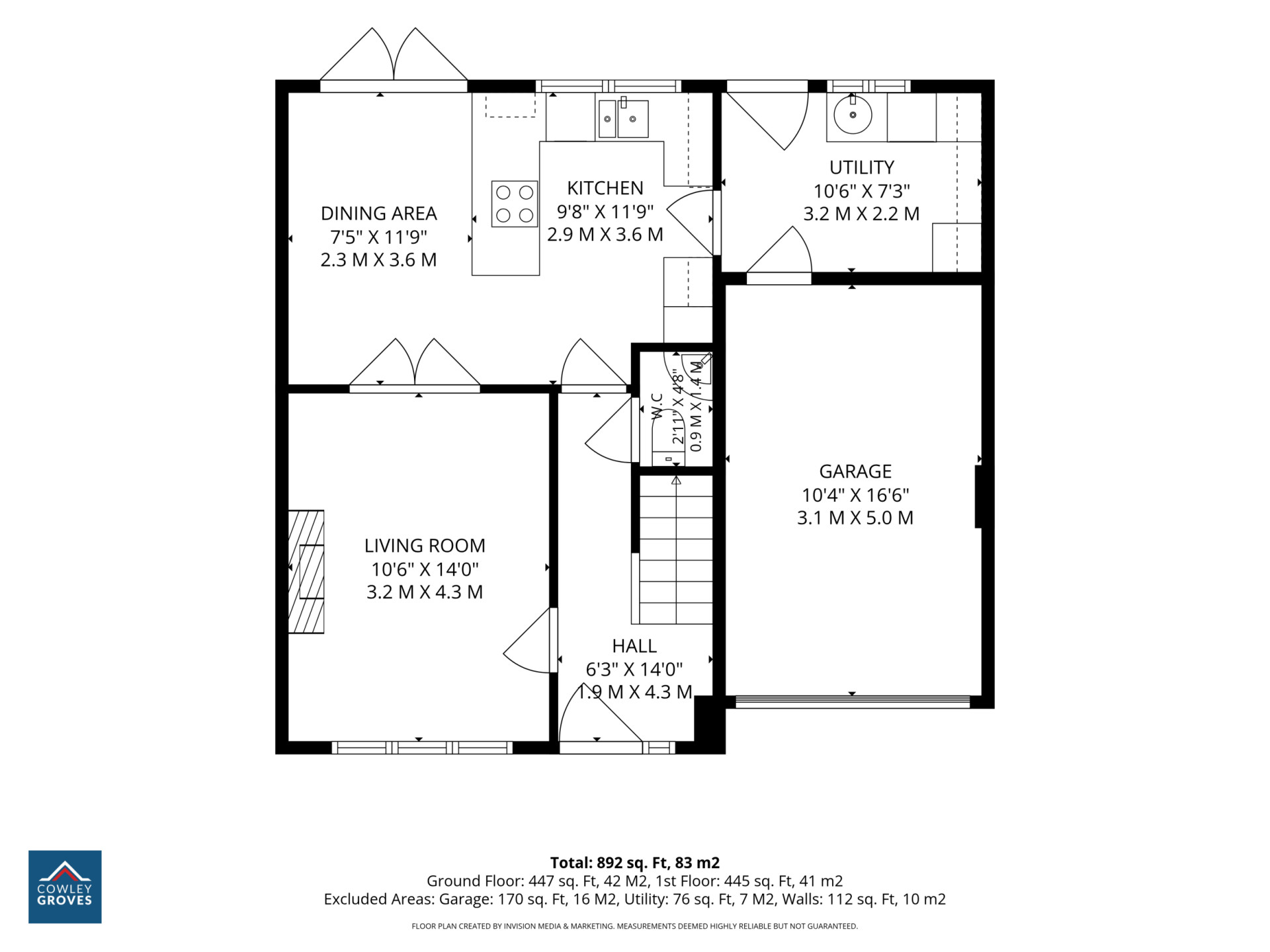 Floorplan - 6 Crovens Close, Governors Hill, Douglas, IM2 7AQ. - Plan 2 of 3