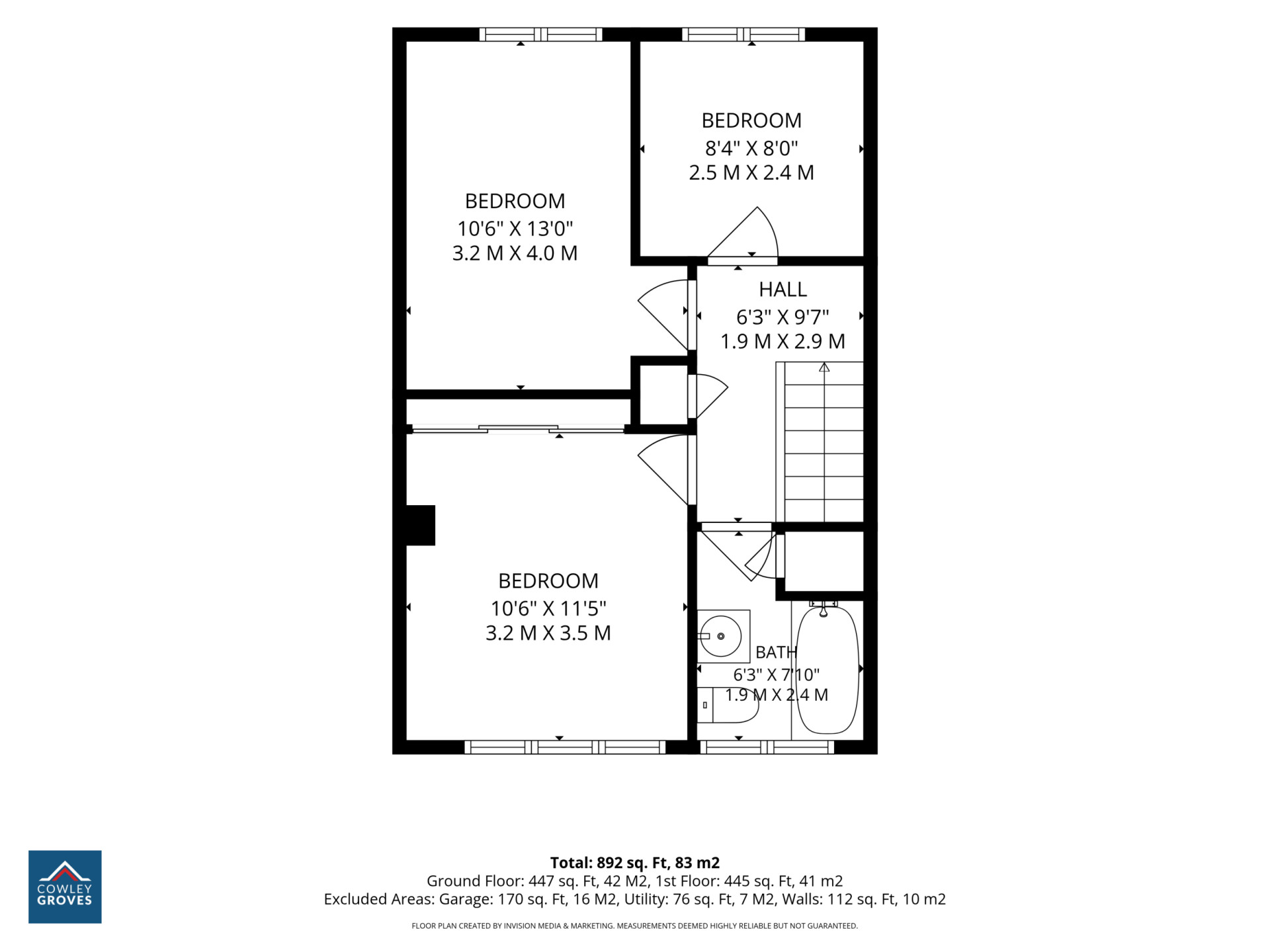 Floorplan - 6 Crovens Close, Governors Hill, Douglas, IM2 7AQ. - Plan 3 of 3