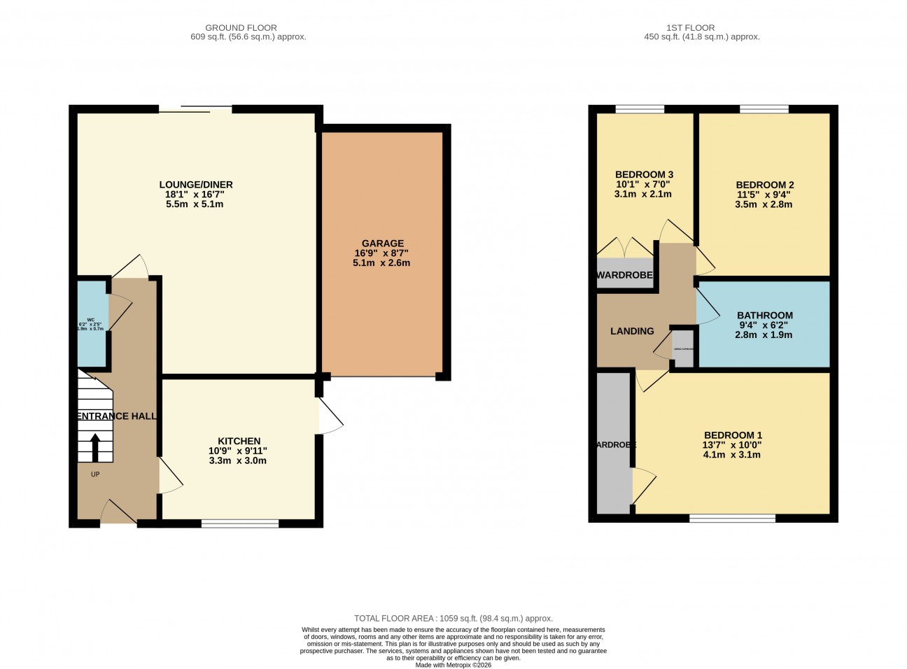 Floorplan - 16, Cronk Y Berry Mooar, Isle of Man, IM2 6HJ, Onchan. - Plan 1 of 1