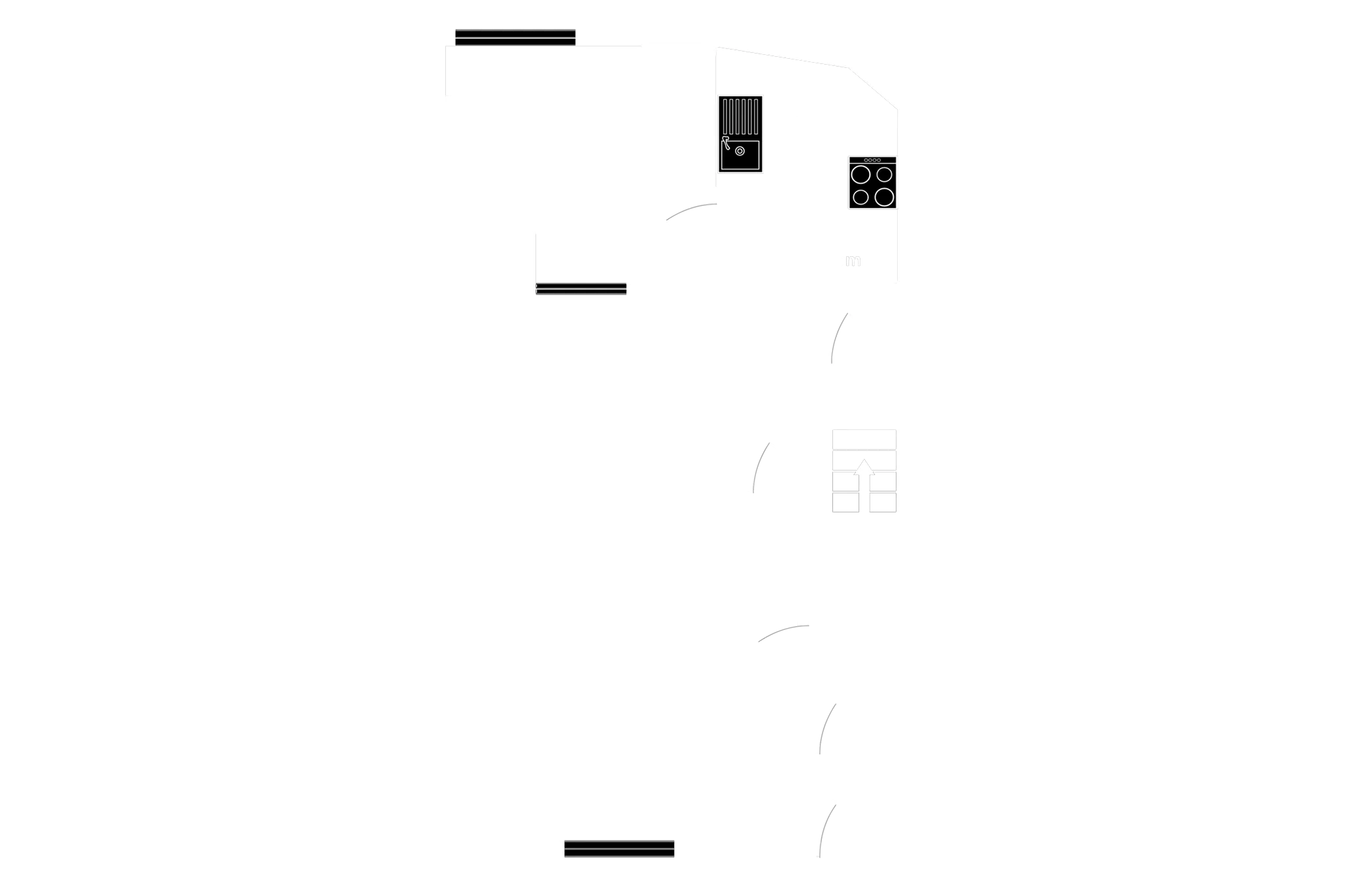 Floorplan - Fernlea, 5 The Lhargan, Port St Mary. - Plan 1 of 3