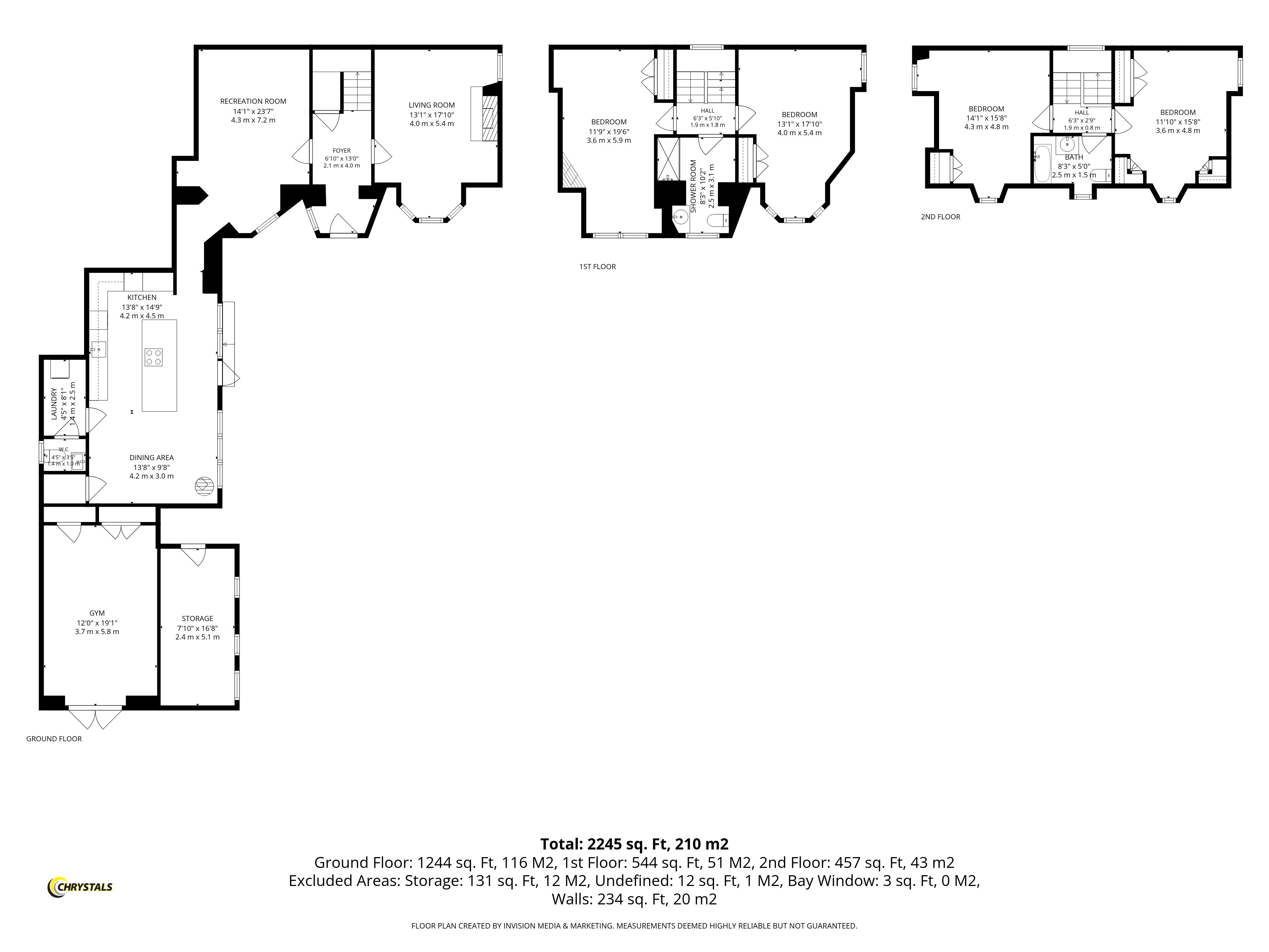 Floorplan - Greenfield House, Main Road, Onchan IM3 1AS. - Plan 1 of 1