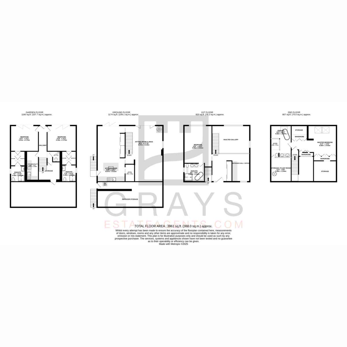 Floorplan - Pinfold Hill, Isle Of Man, IM4 7, Laxey. - Plan 1 of 1