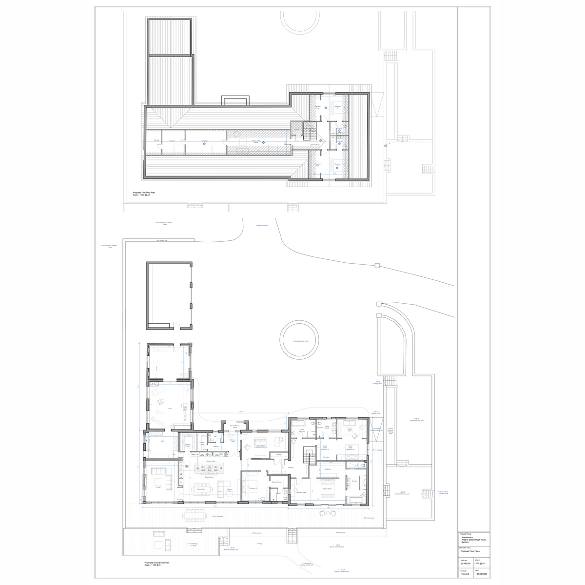 Floorplan - Ballamenagh Road, Isle Of Man, IM4 6, Onchan. - Plan 3 of 4