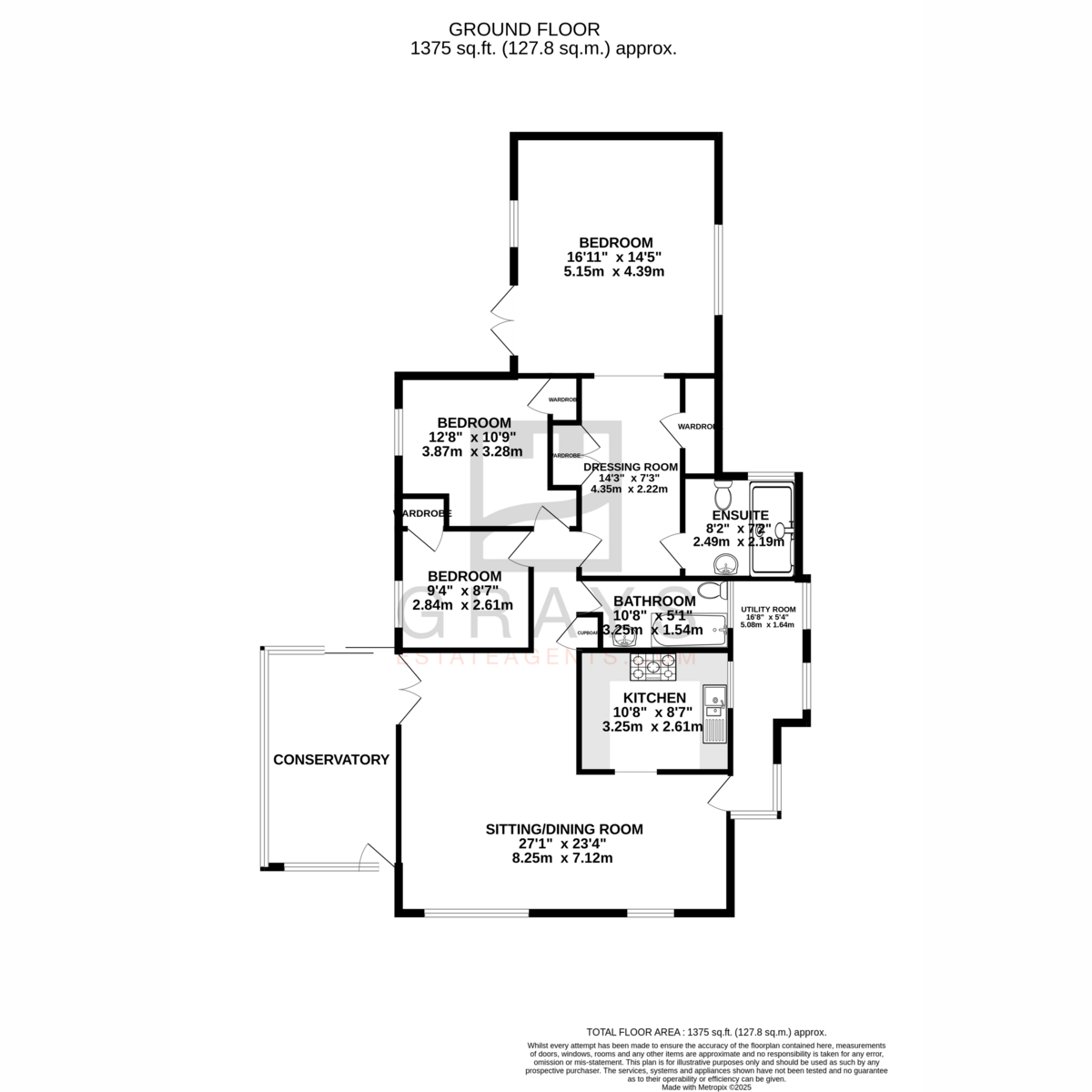 Floorplan - Birch Hill Avenue, Isle Of Man, IM3 4. - Plan 2 of 2