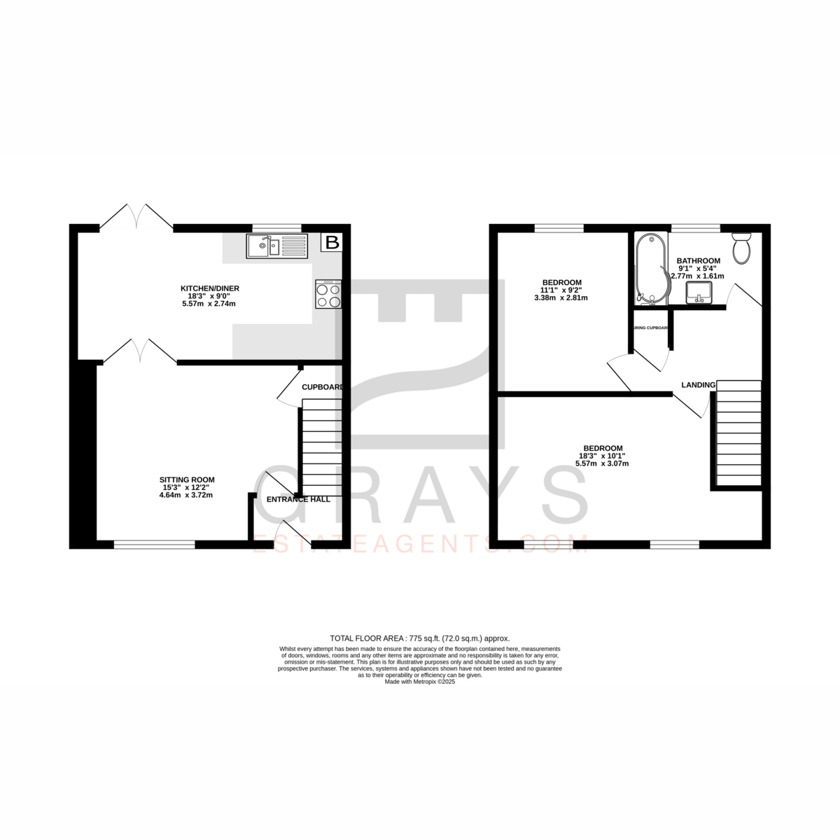 Floorplan - Lakeside Road, Isle Of Man, IM2 7, Onchan. - Plan 1 of 1