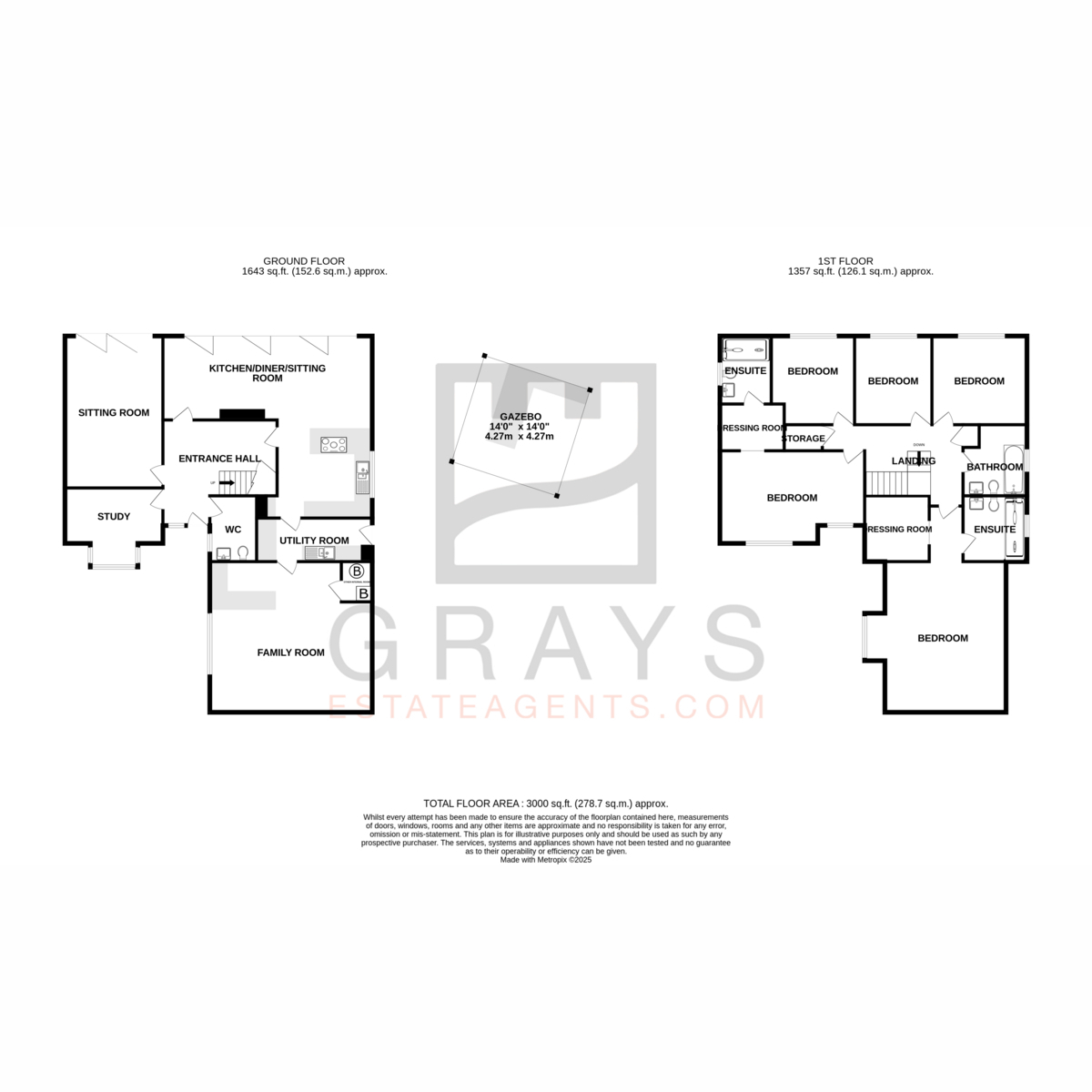 Floorplan - Briarville Gardens, Isle Of Man, IM8 2, Ramsey. - Plan 1 of 1