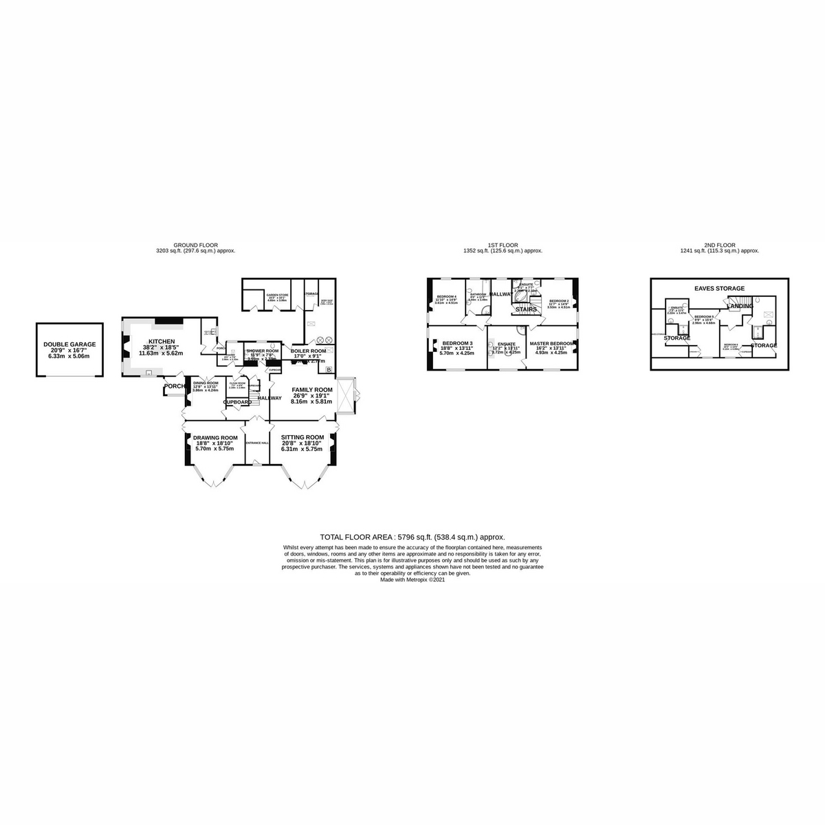 Floorplan - Church Town Lezayre, Isle Of Man, IM7 2, Sulby. - Plan 1 of 1