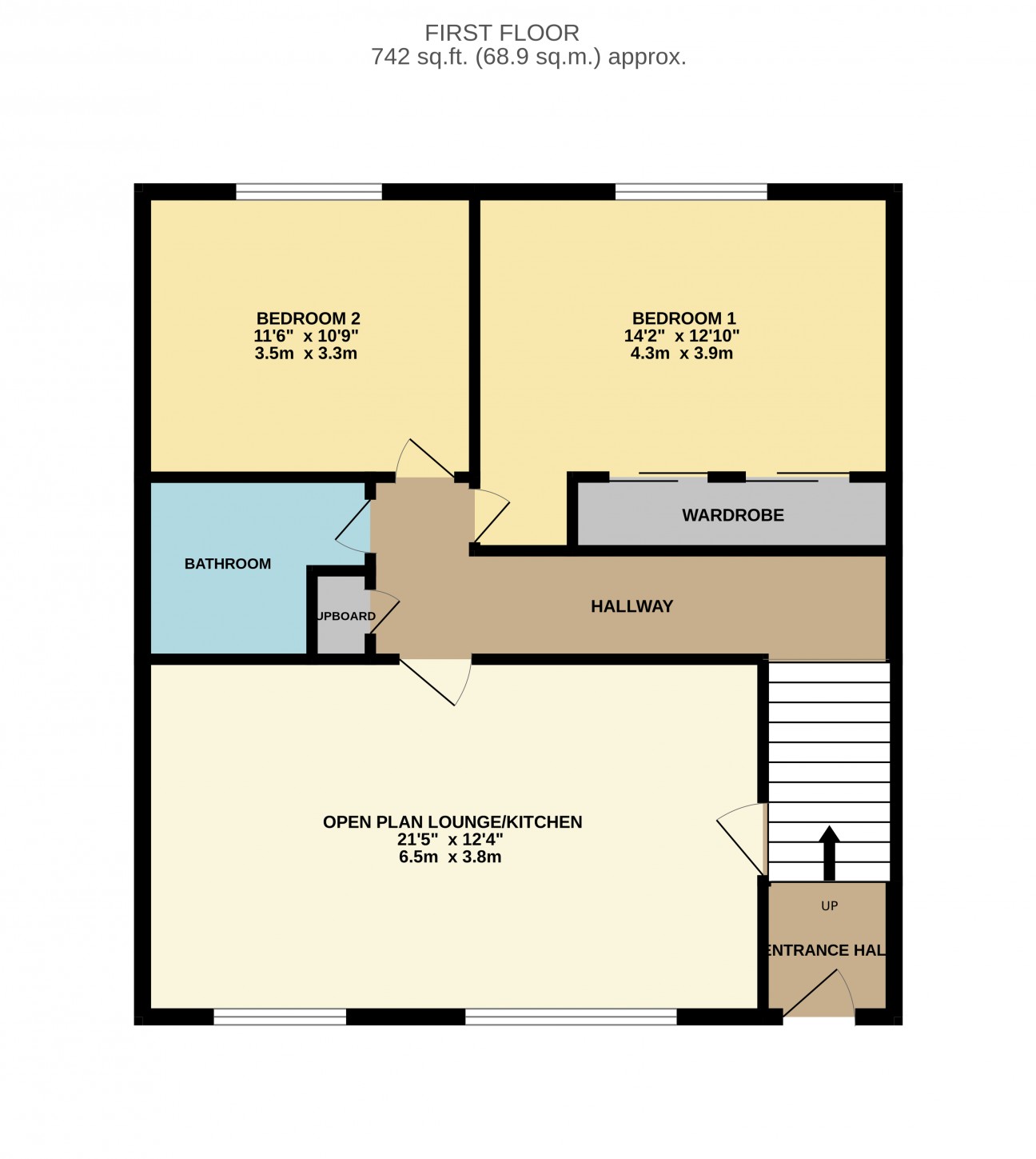 Floorplan - 30, Stevenson Court, Douglas, IM2 2FA. - Plan 1 of 1