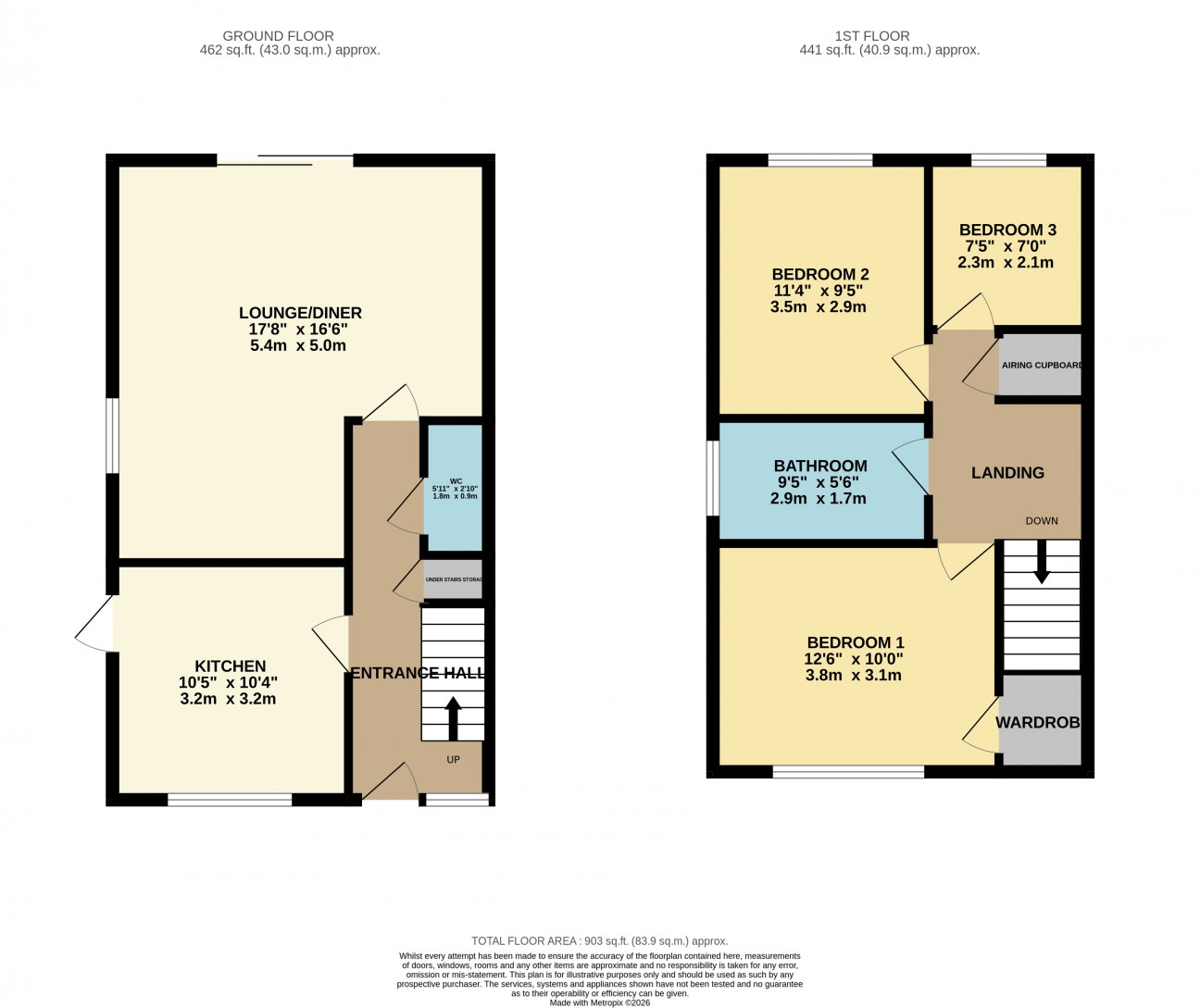 Floorplan - 5, Sprucewood Close, Foxdale, IM4 3JT. - Plan 1 of 1