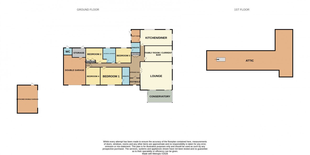 Floorplan - Thie Awen, Glen Auldyn, Ramsey, Isle of Man, IM7 2AF. - Plan 1 of 1