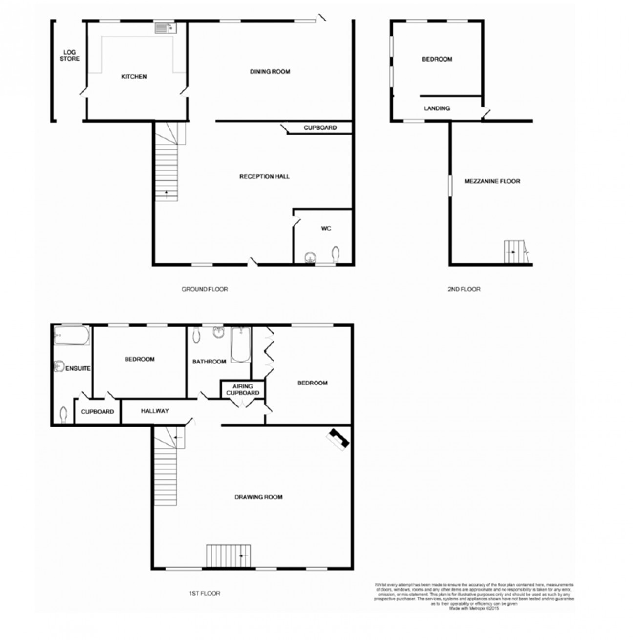 Floorplan - The Old Mill, Main Road, Baldrine, IM4 6DX. - Plan 1 of 2