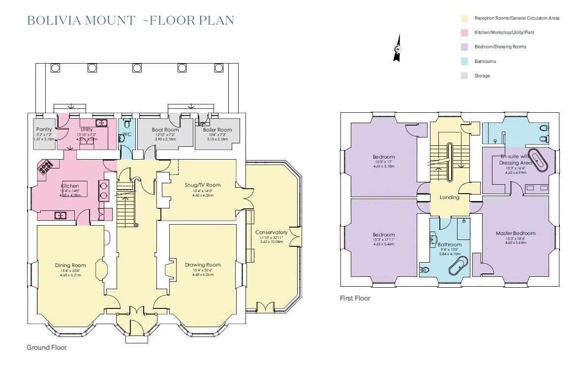 Floorplan - Bolivia Mount, The Dhoor, Lezayre IM7 4ED, St Judes. - Plan 1 of 2