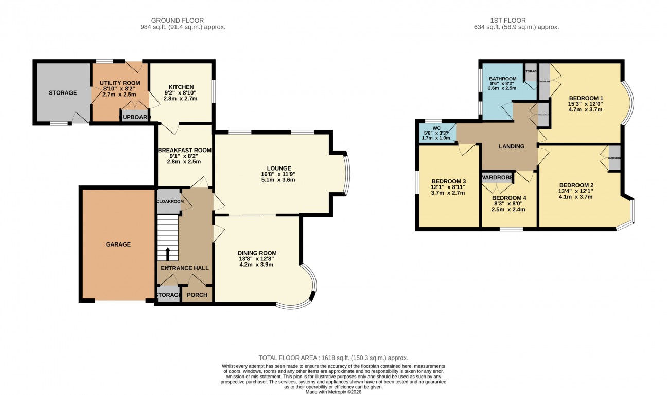 Floorplan - Denleigh, Ballafurt Road, Port Erin, Isle of Man, IM9 6HP. - Plan 1 of 1
