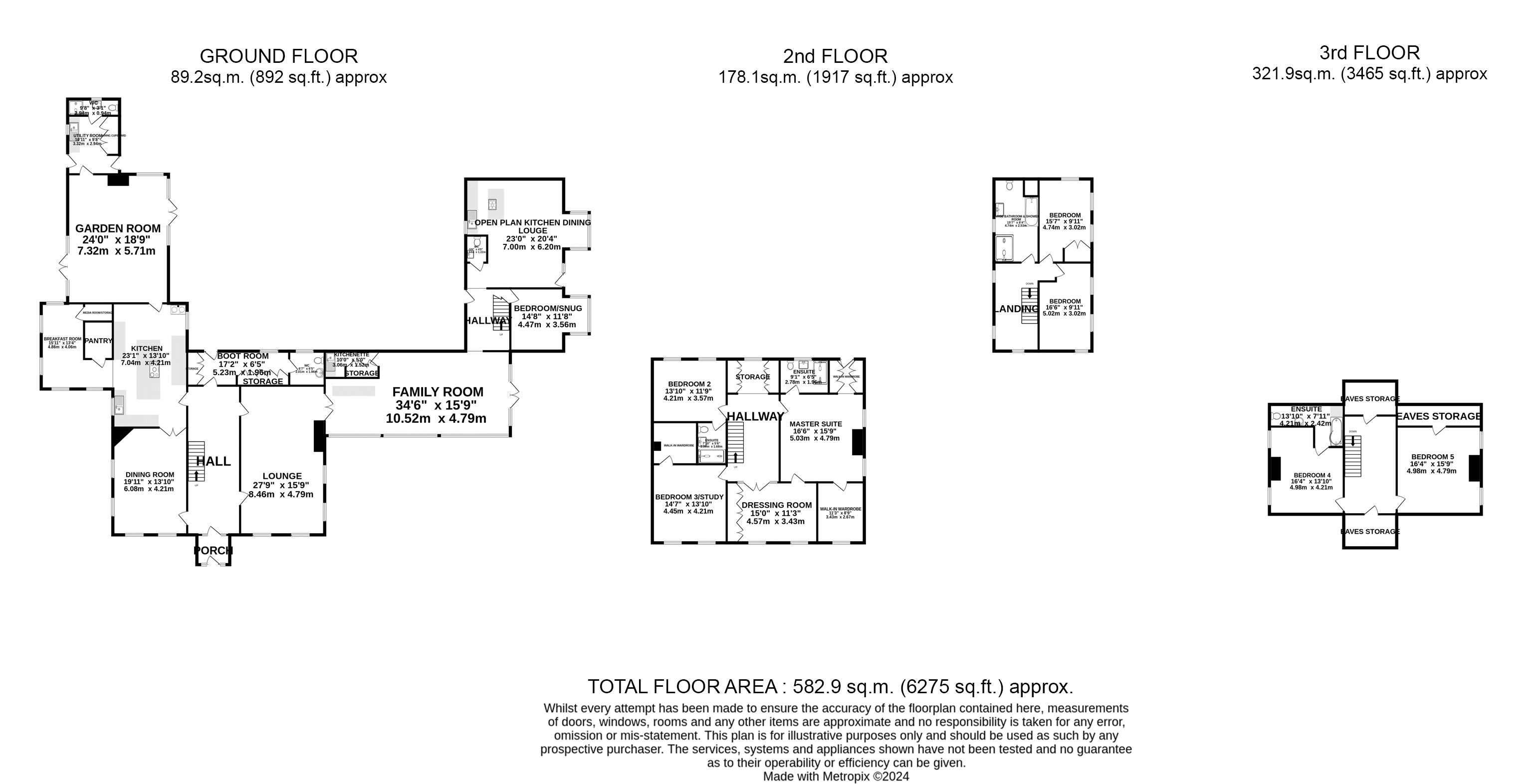 Floorplan - The Cronk, Smeale Road, Andreas IM7 4JA. - Plan 1 of 1