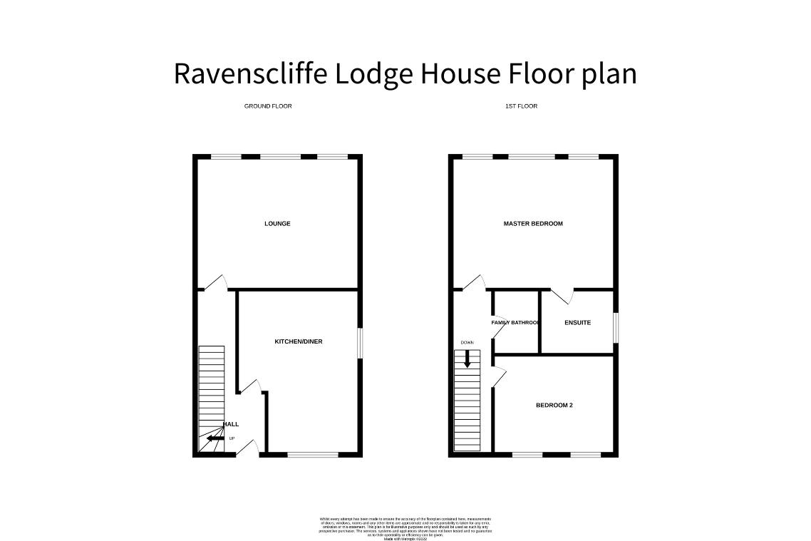 Floorplan - Ravenscliffe, Fort Anne Road, Douglas IM1 5BN. - Plan 2 of 2