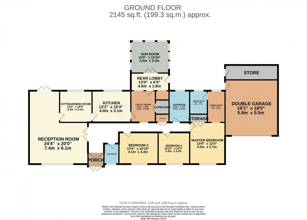 Floorplan - 2, Clifton Drive, Ramsey, IM8 3ND. - Plan 1 of 1