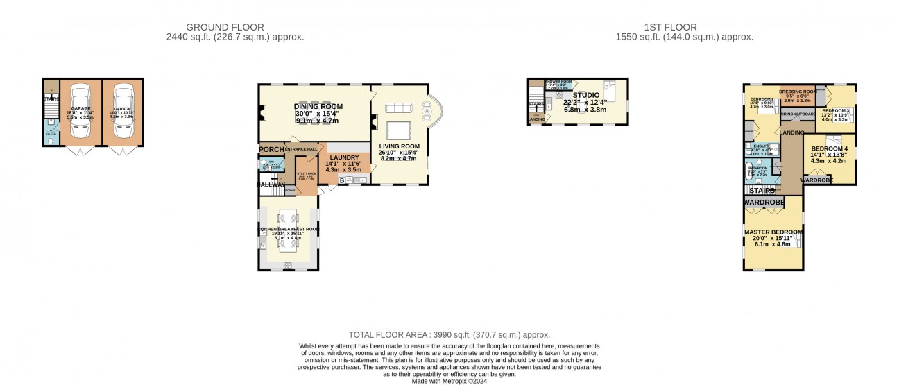 Floorplan - Thie Garey, Dreemskerry Hill, Ramsey, Maughold, IM7 1BE. - Plan 1 of 1