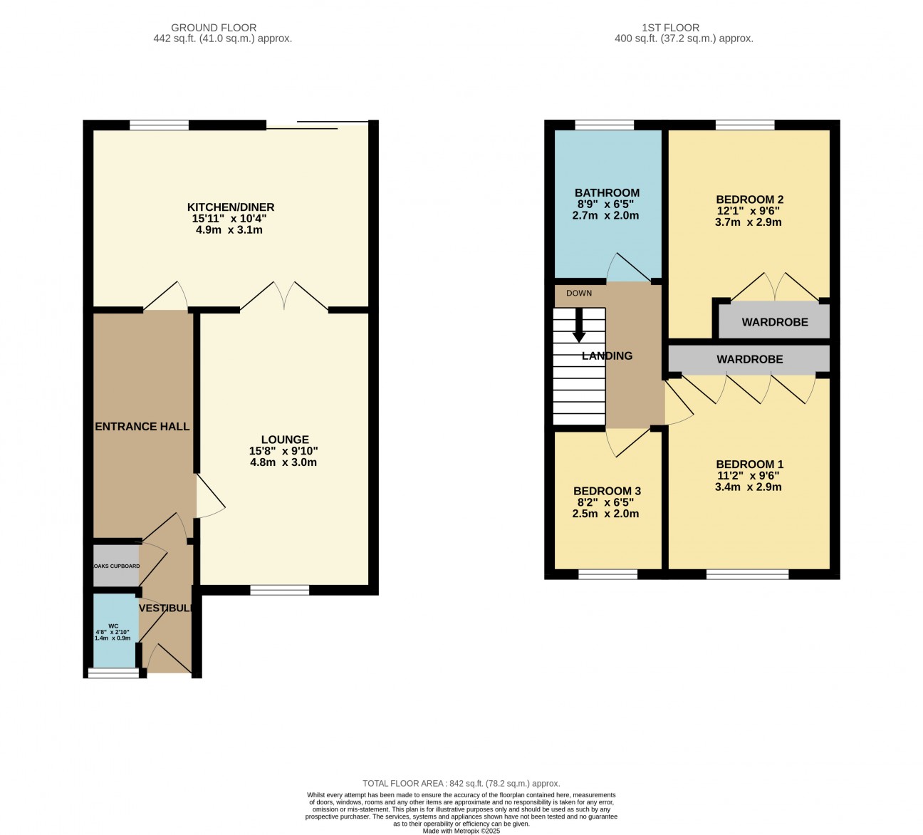 Floorplan - 33, Y Vaarney Yiarg, Castletown, Isle of Man, IM9 1HZ. - Plan 1 of 1