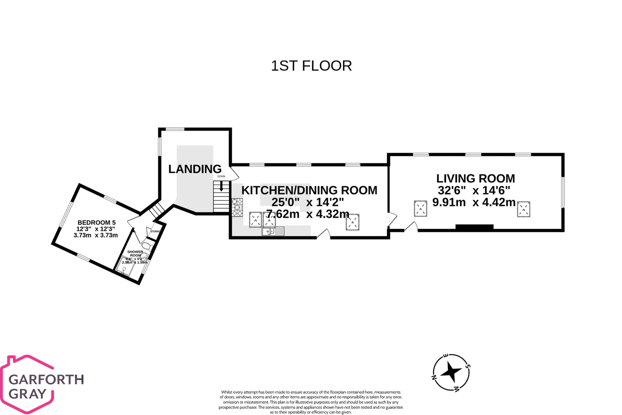 Floorplan - Ballamoar Coach House, Ramsey Road, Laxey. - Plan 2 of 3