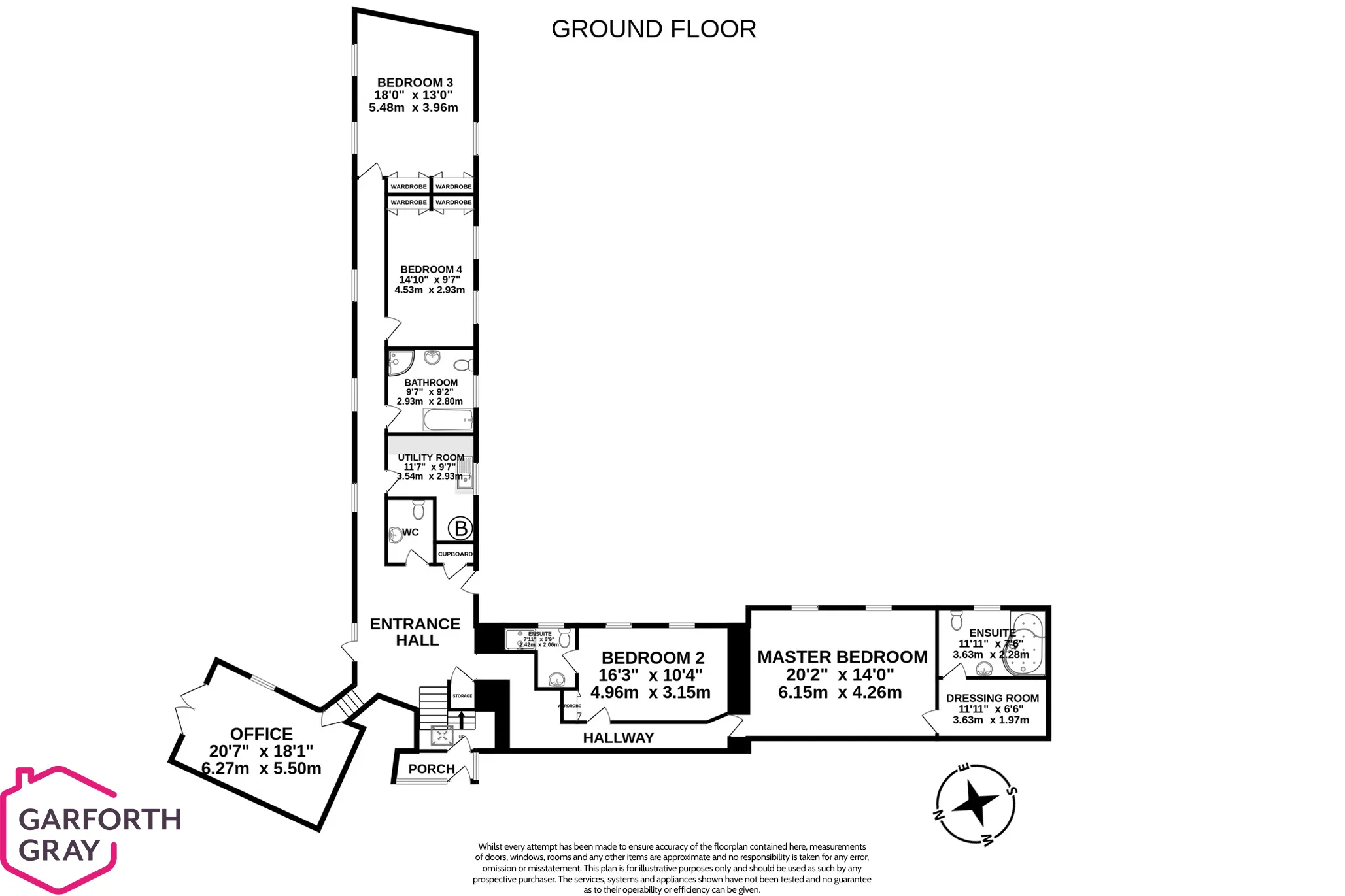 Floorplan - Ballamoar Coach House, Ramsey Road, Laxey. - Plan 3 of 3