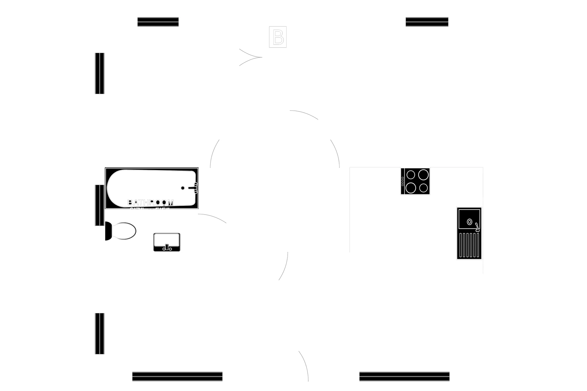 Floorplan - 1 Stanley Court, Second Avenue, Onchan. - Plan 1 of 1