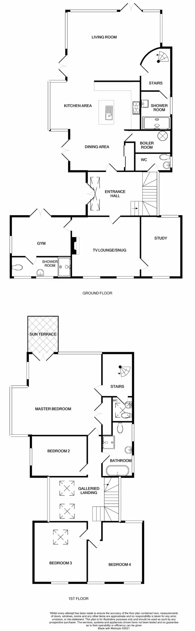 Floorplan - Tramman, 5 Beach Road, Port St Mary. - Plan 1 of 2