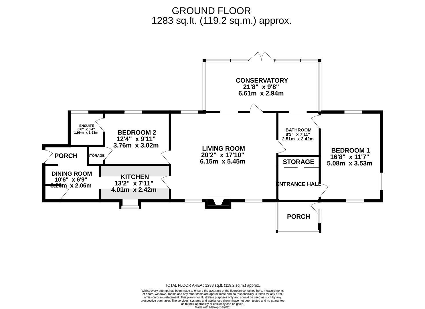Floorplan - Anam Cara, Cranstal Bride. - Plan 1 of 1