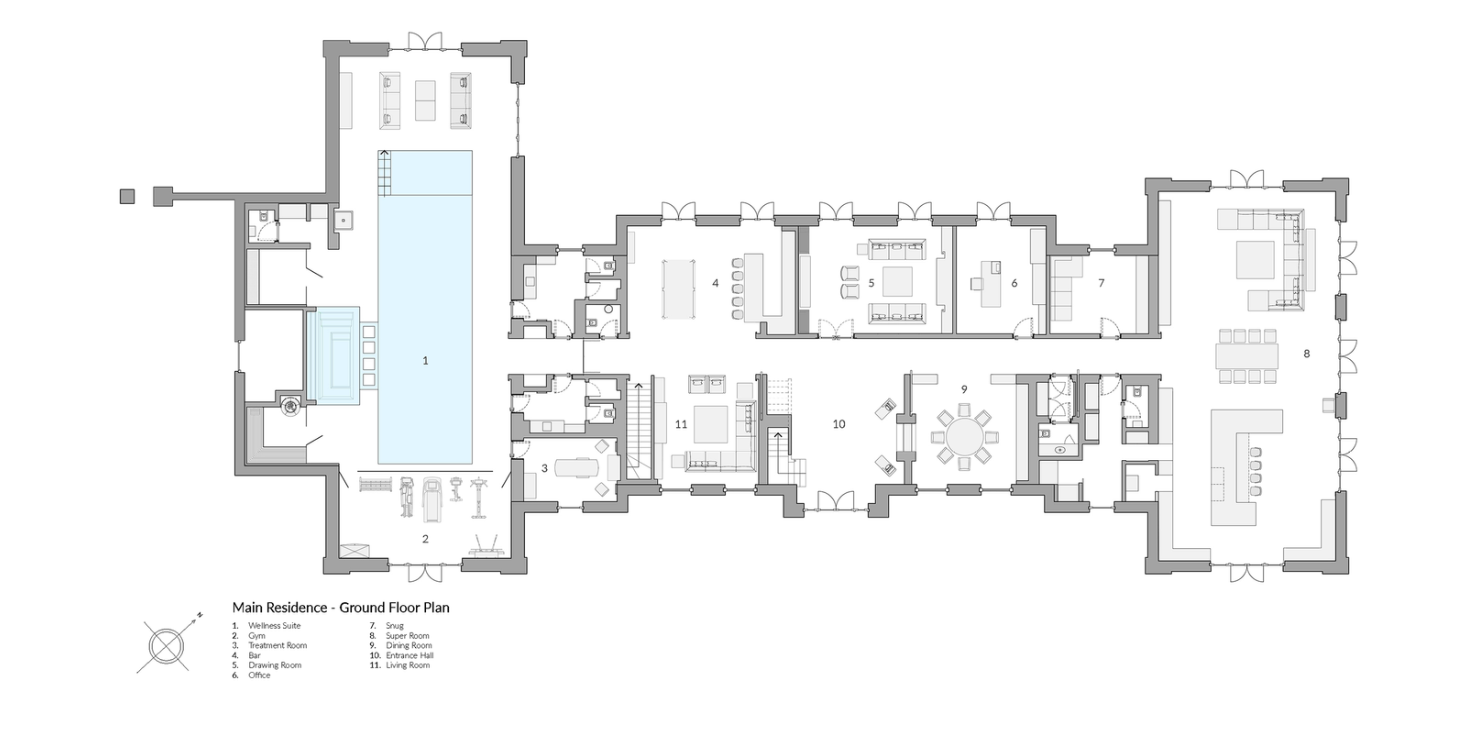 Floorplan - The Meadows, Tromode Road, Douglas. - Plan 1 of 6