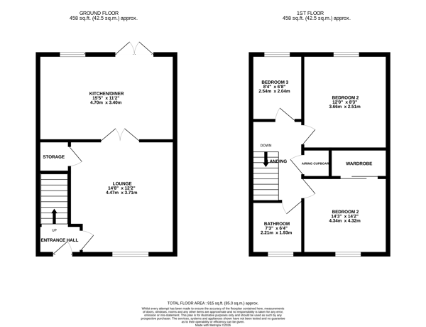 Floorplan - 10 Magher Drine, Peel. - Plan 1 of 1